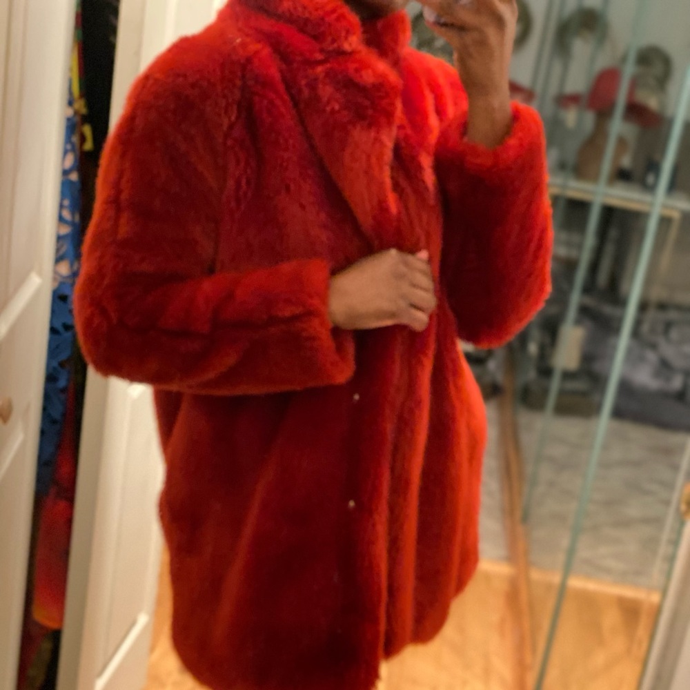 H&M Faux Fur Coat